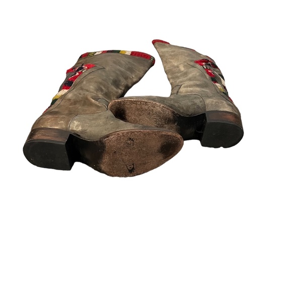 Freebird by Steven Roadies Tall Boot Leather Western Boho, Size 8M - Picture 9 of 16